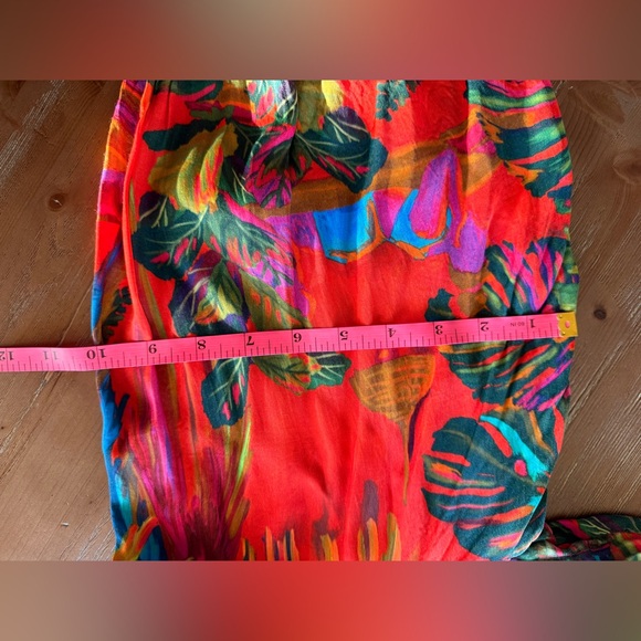 FARM Rio Vibrant Tropical Midi Dress - Picture 13 of 15